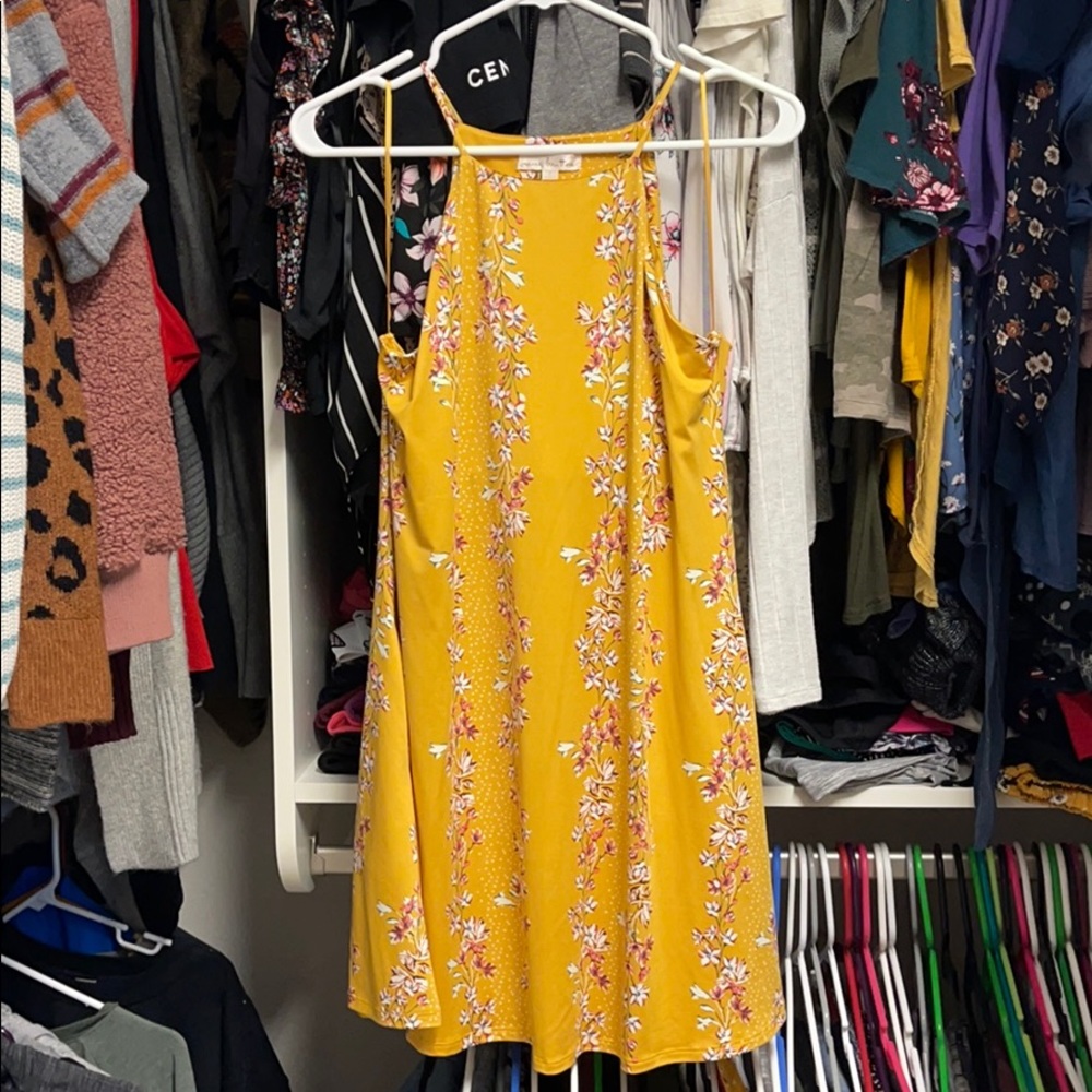 Yellow dress